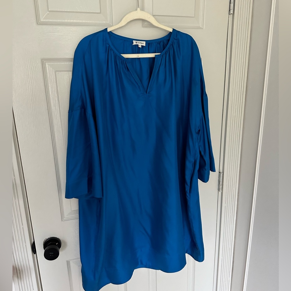 100% silk dress